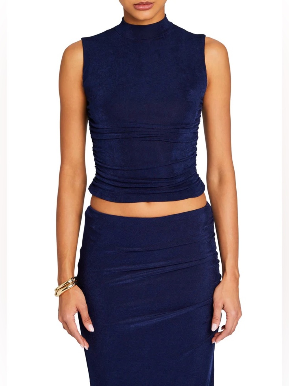 NWT New SER.O.YA Anchora Top Navy Size Small
